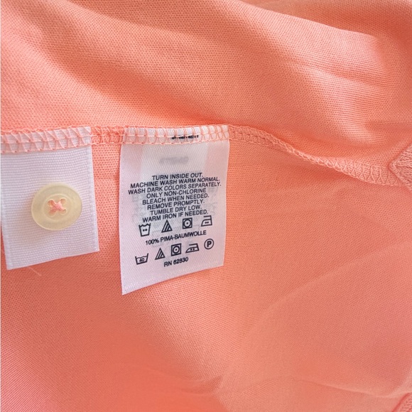 Lands End Women’s S Coral Polo Shirt | Spring | Golf - Picture 5 of 5